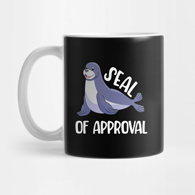 Seal of approval...Funny animal T-shirt by Movielovermax